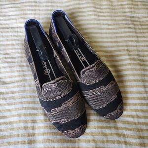 Rothy's Golden Shimmer Loafers 12